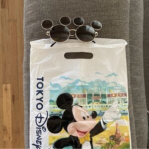Disneyland Japan Mickey Mouse Sunglasses with Bag